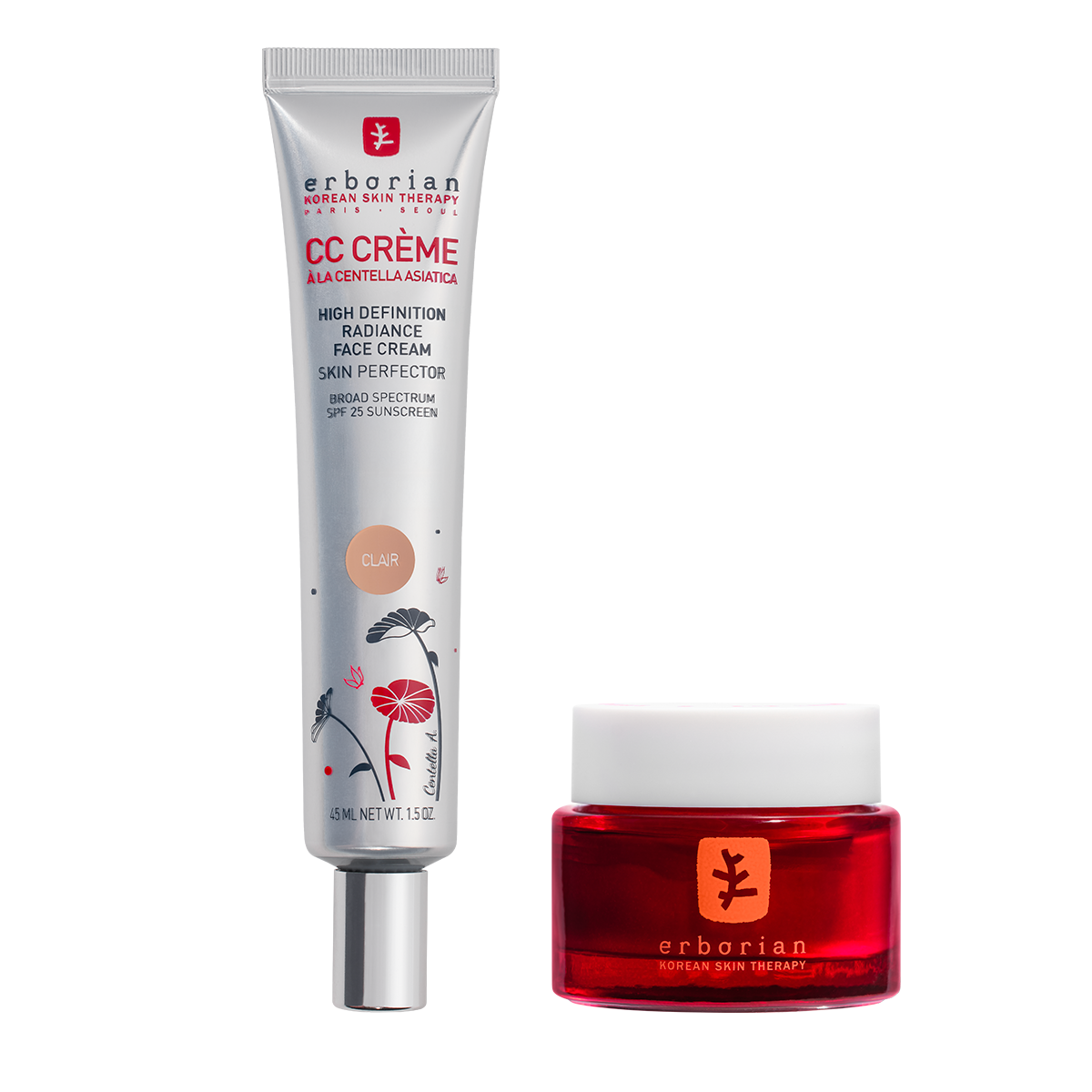 Skin Therapy Eye and CC Cream Clair Duo | Erborian US